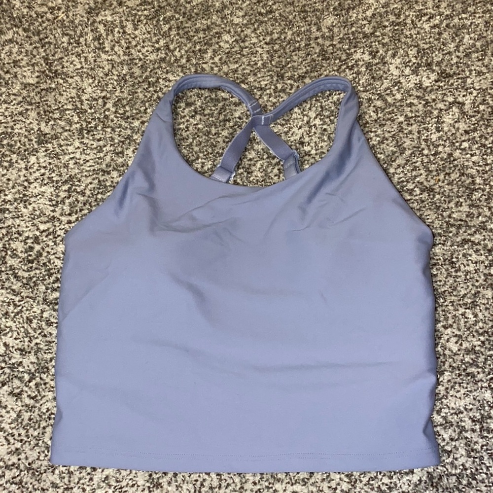 blue workout set